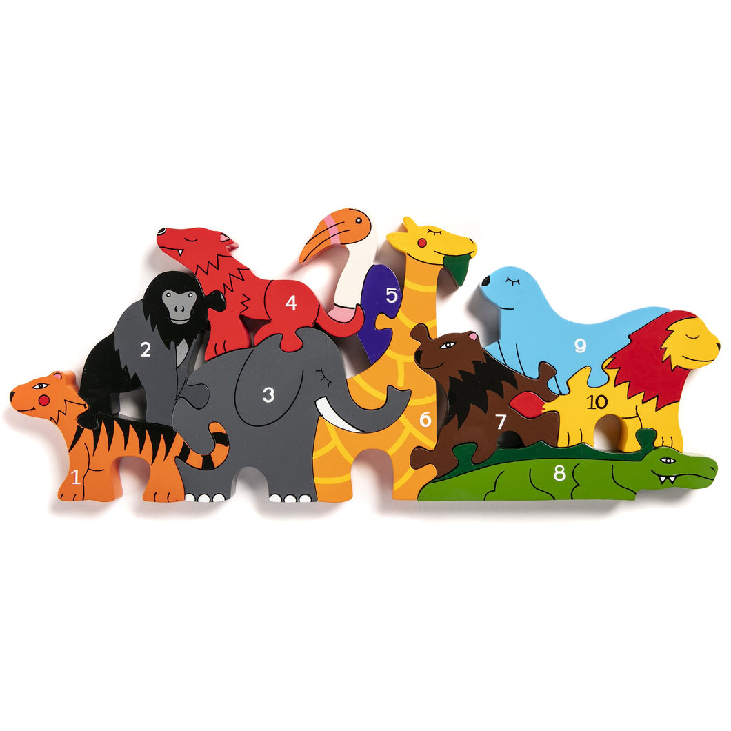 Alphabet Jigsaw -  Zoo