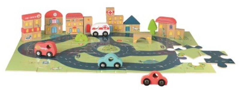 Puzzle City Car