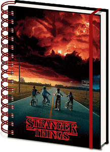 Stranger Things A5 Notebook - Holographic
