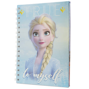 Frozen 2 A5 Metallic Notebook - Sisters