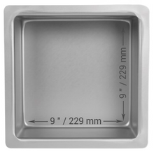 Load image into Gallery viewer, PME Square Cake Pan - 9&quot;
