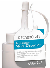 Load image into Gallery viewer, KitchenCraft Clear Squeezy Sauce Dispenser
