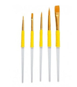 PME Set of 5 Craft Brushes