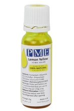 Load image into Gallery viewer, PME Natural Food Colour - Lemon Yellow
