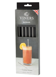 Viners Barware Stainless Steel Cocktail Stirrers
