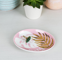 Load image into Gallery viewer, Tropical Palm Trinket Tray
