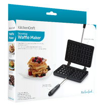 Load image into Gallery viewer, KitchenCraft Non-Stick Waffle Maker

