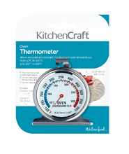 Load image into Gallery viewer, KitchenCraft Stainless Steel Oven Thermometer
