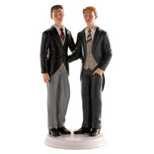 Load image into Gallery viewer, Dekora Wedding Cake Topper - Male Couple
