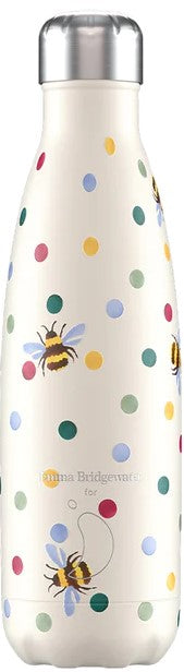 Chilly's 500ml Bottle -  Emma Bridgewater Polka & Bees