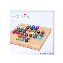 Load image into Gallery viewer, Remember Wooden Soliaire Game
