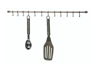 KitchenCraft Stainless Steel Utensil Hanging Rack