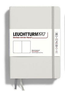 Leuchtturm Plain Notebook A5 - Light Grey