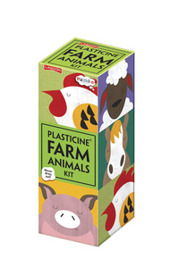Plasticine Farm Animals Kit