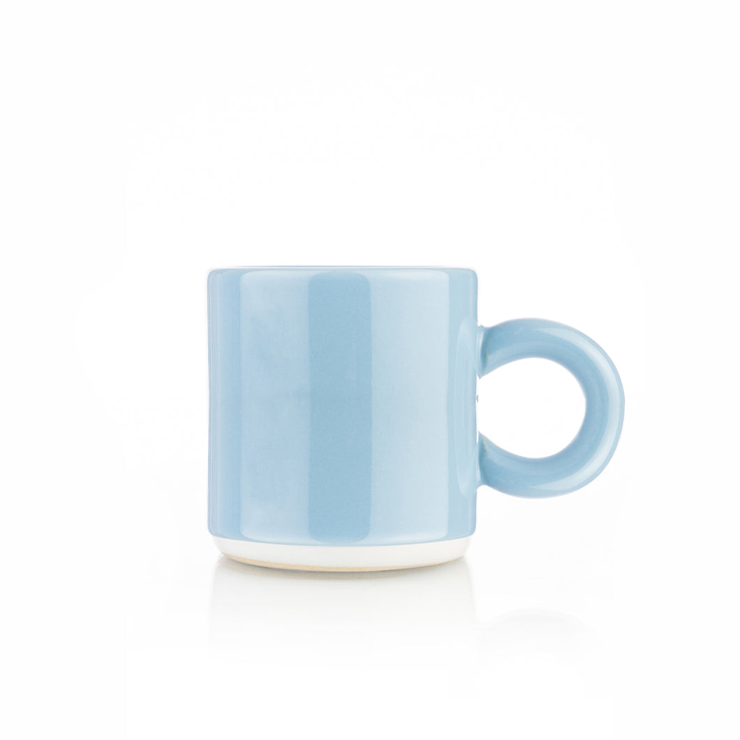 Siip Dipped Colour Espresso Blue Mug
