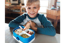 Load image into Gallery viewer, Mepal Campus Bento Lunchbox w/Fork - Blue
