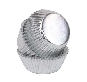 PME Mini Metallic Baking Cases - Silver
