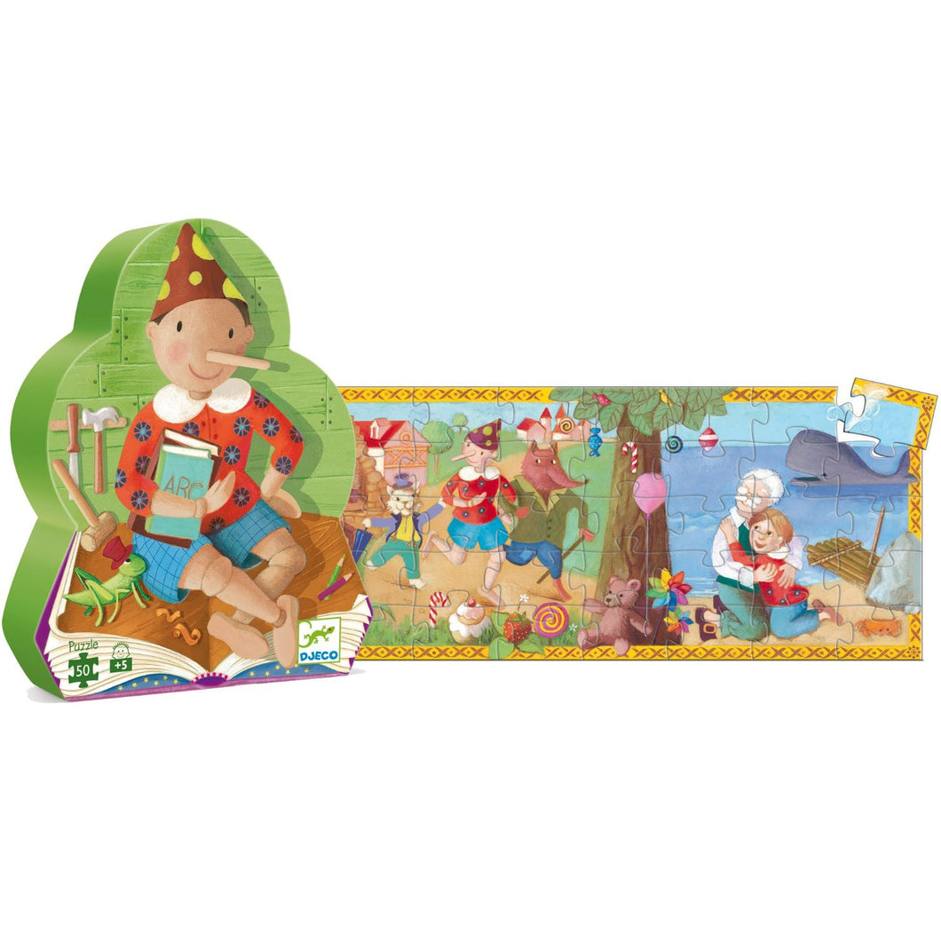 Silhouette Puzzle - Pinoccio