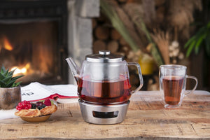 Bredemeijer Bari Glass Teapot Set