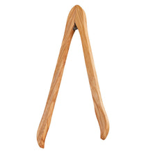 Load image into Gallery viewer, Eddingtons Olive Wood Serving Tongs
