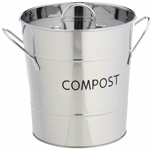 Eddingtons Stainless Steel Compost Pail