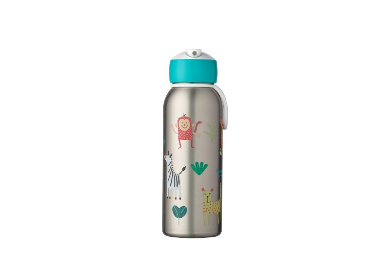 Mepal Campus 350ml Insulated Flip up Bottle - Animal Friends