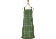 Load image into Gallery viewer, Ladelle Eco Check Apron - Green
