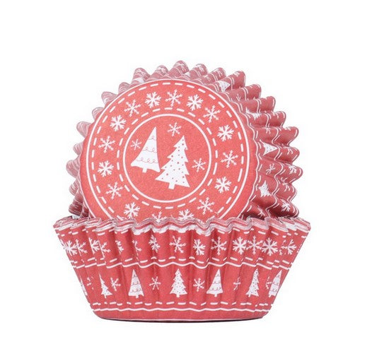 PME Cupcake Cases Foil Lined - Christmas Jumper