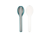 Load image into Gallery viewer, Mepal Ellipse  Cutlery Set - Nordic Green
