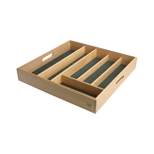 T&G Beech Cutlery Tray - Large