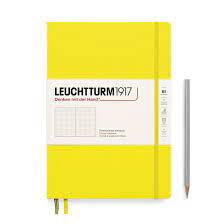 Leuchtturm B5 Lemon Dotted Notebook