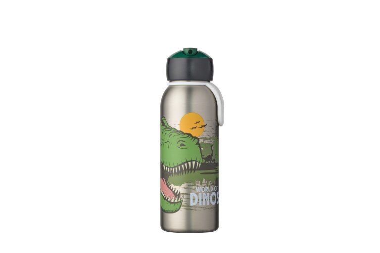 Mepal Campus 350ml Insulated Flip up Bottle - Dino