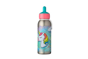 Mepal Campus 350ml Insulated Flip up Bottle - Unicorn