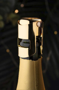 Taproom Gold-Coloured Champagne & Sparkling Wine Bottle Stopper