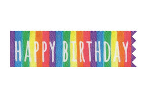 Creative Party  Cake Ribbon - Birthday Stripe