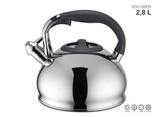 Load image into Gallery viewer, Weis Whistling Kettle Stainless Steel 2.8L
