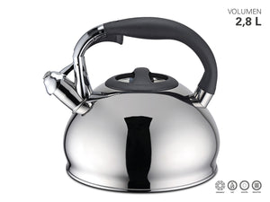 Weis Whistling Kettle Stainless Steel 2.8L