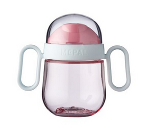Mepal Mio Non-Spill Sippy Cup 200ml - Deep Pink