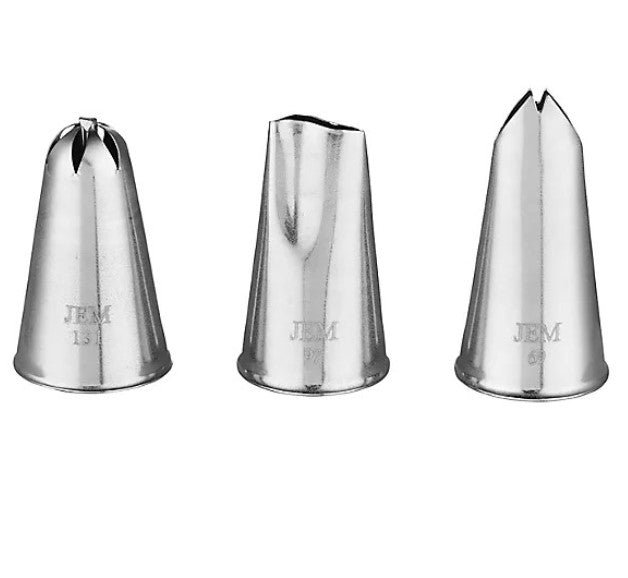 Jem Nozzles Small Flowers  Collection - Set of 3