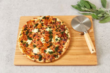 Load image into Gallery viewer, Culinare Naturals Bamboo Pizza Slicer
