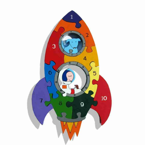 Alphabet Jigsaws Number Rocket