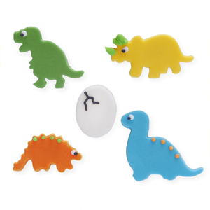 Creative Party Sugar Decorations Baby Dino