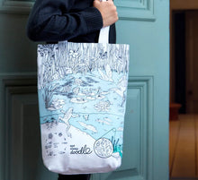 Load image into Gallery viewer, Pond life tote bag

