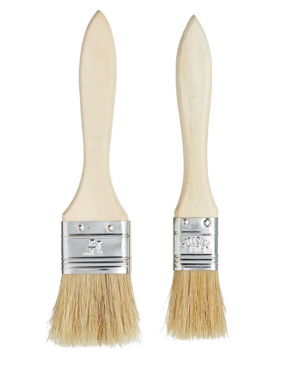 KitchenCraft Set of 2 Wide Pastry Brushes