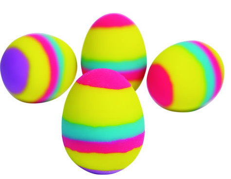 Rainbow Bouncing Eggs