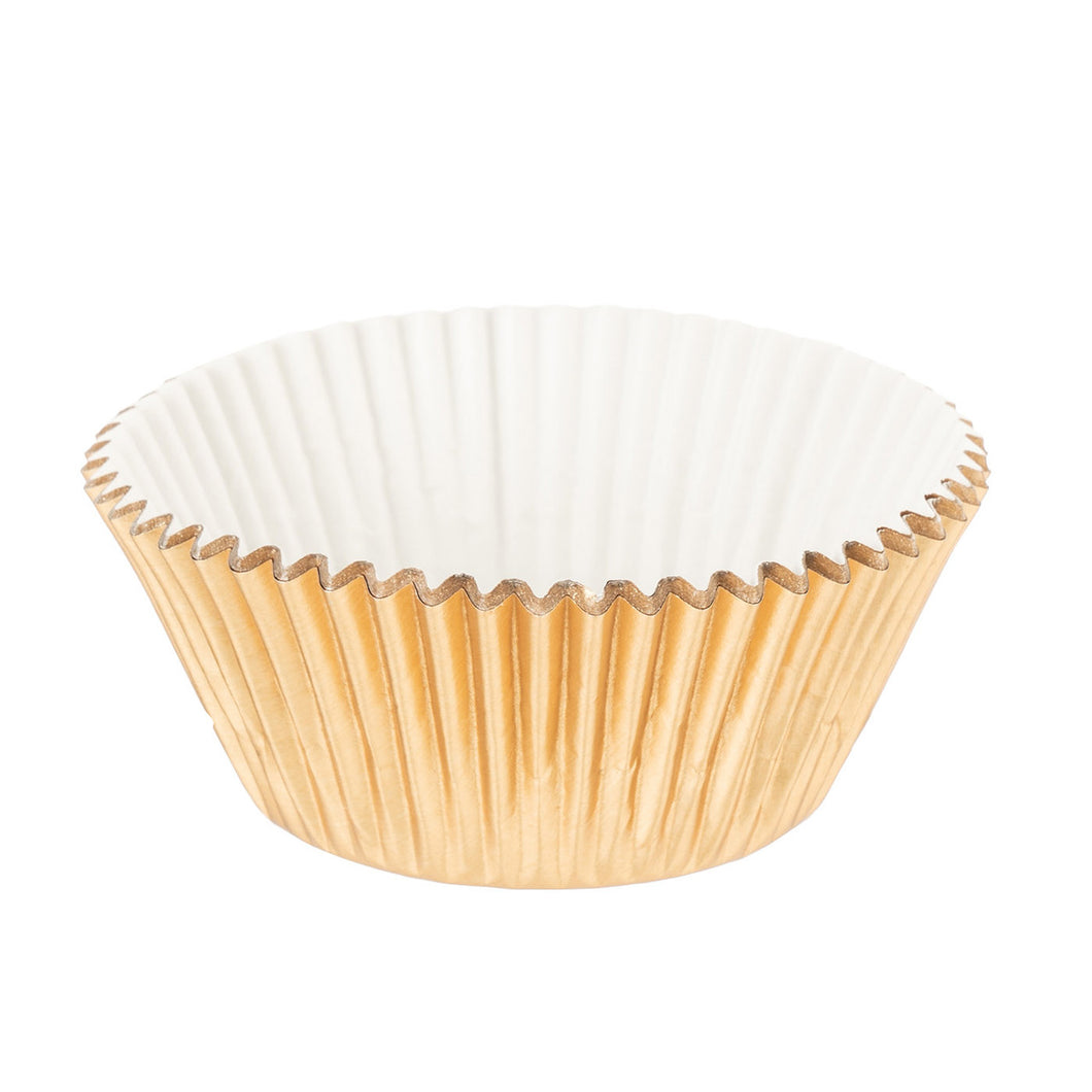 Kitchen Pantry 48Pk Cupcake Cases - Gold Foil