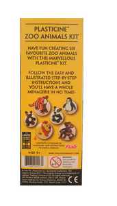 Plasticine Zoo Animals Modelling Kit