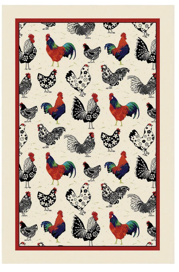 Ulster Weavers Cotton Tea Towel - Rooster