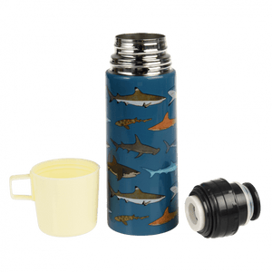 Rex Flask And Cup - Sharks
