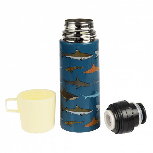 Rex Flask And Cup - Sharks